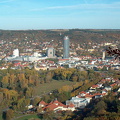 Blick von der Kupferplatte