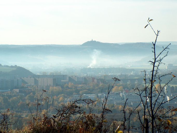 Blick zur Leuchtenburg