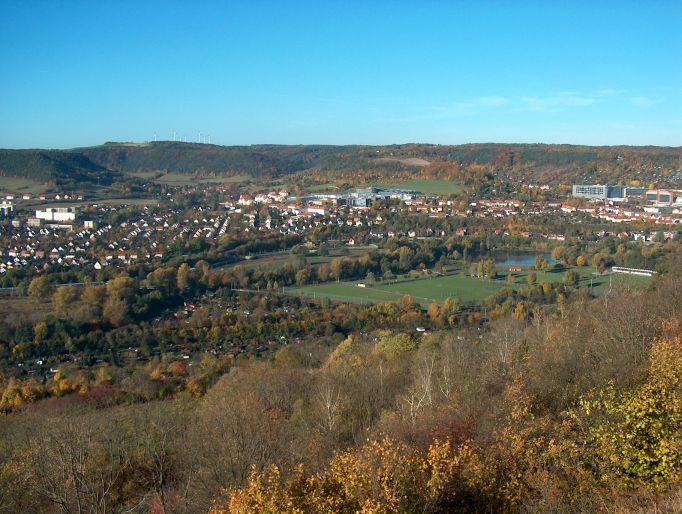 Blick zum Beutenberg